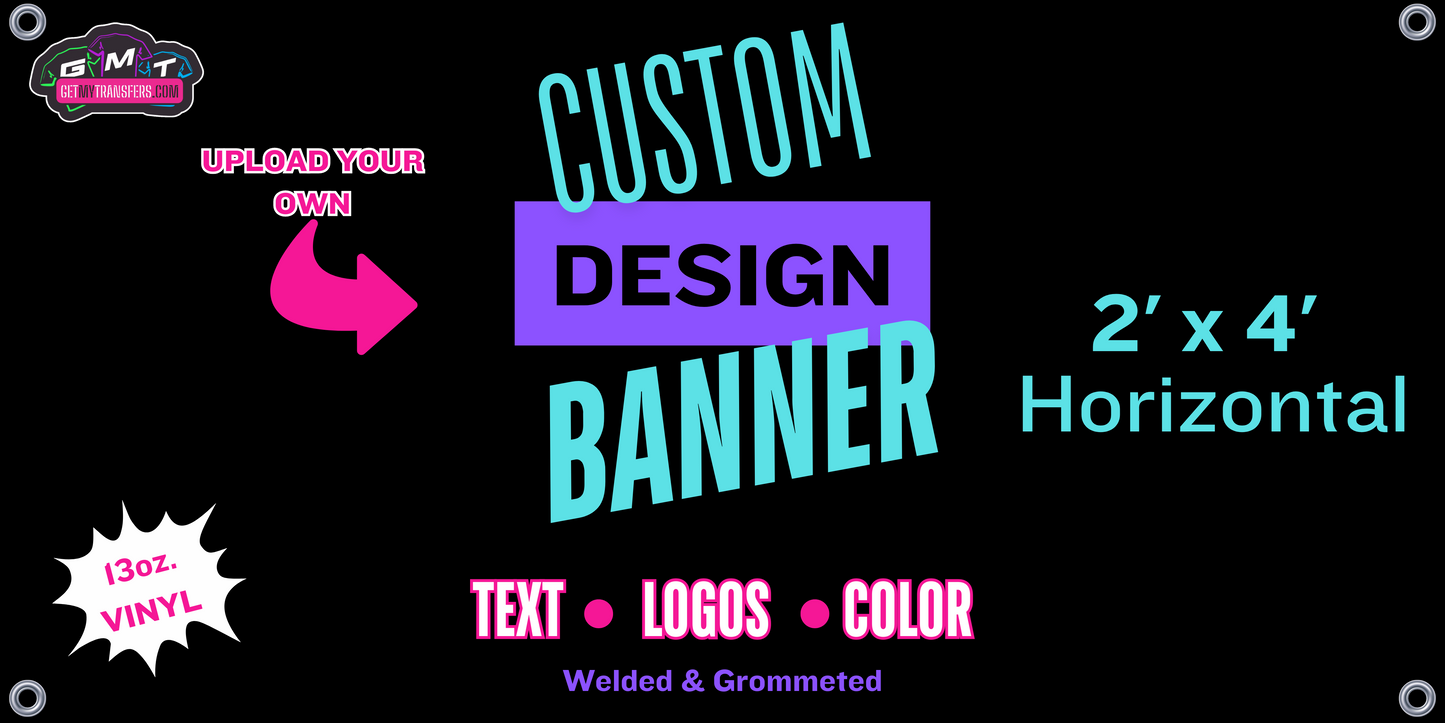 Banners-Most Popular Sizes