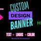 Banners-Most Popular Sizes