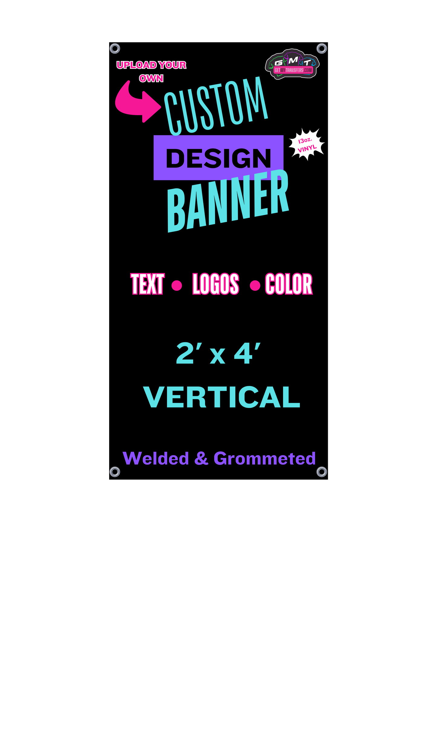 Banners-Most Popular Sizes