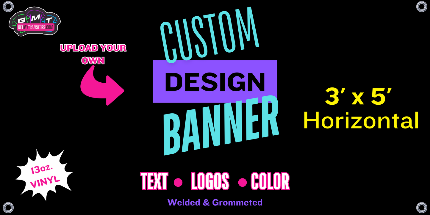 Banners-Most Popular Sizes