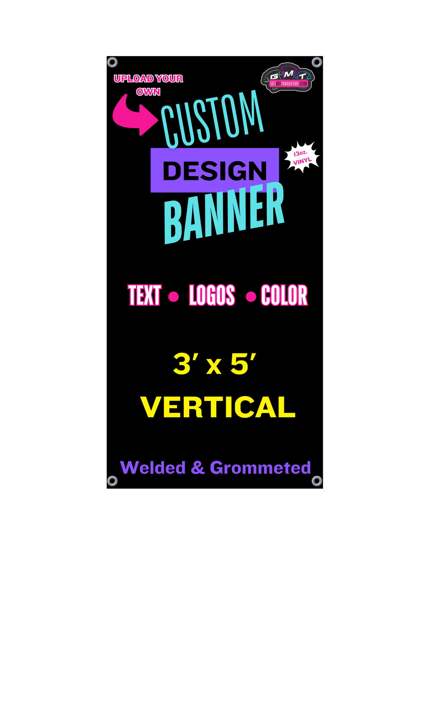 Banners-Most Popular Sizes