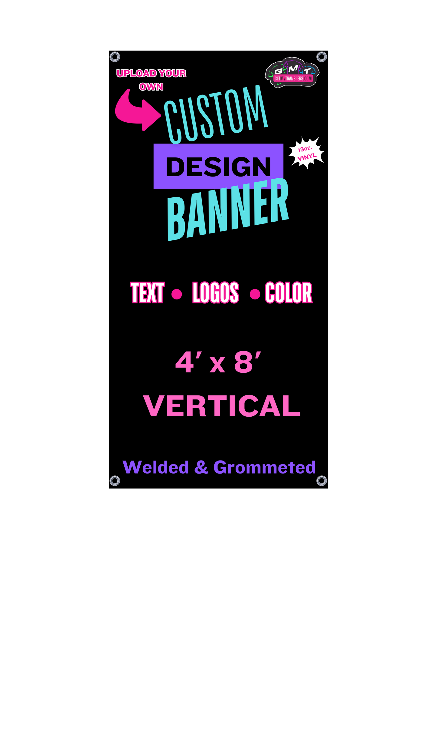 Banners-Most Popular Sizes