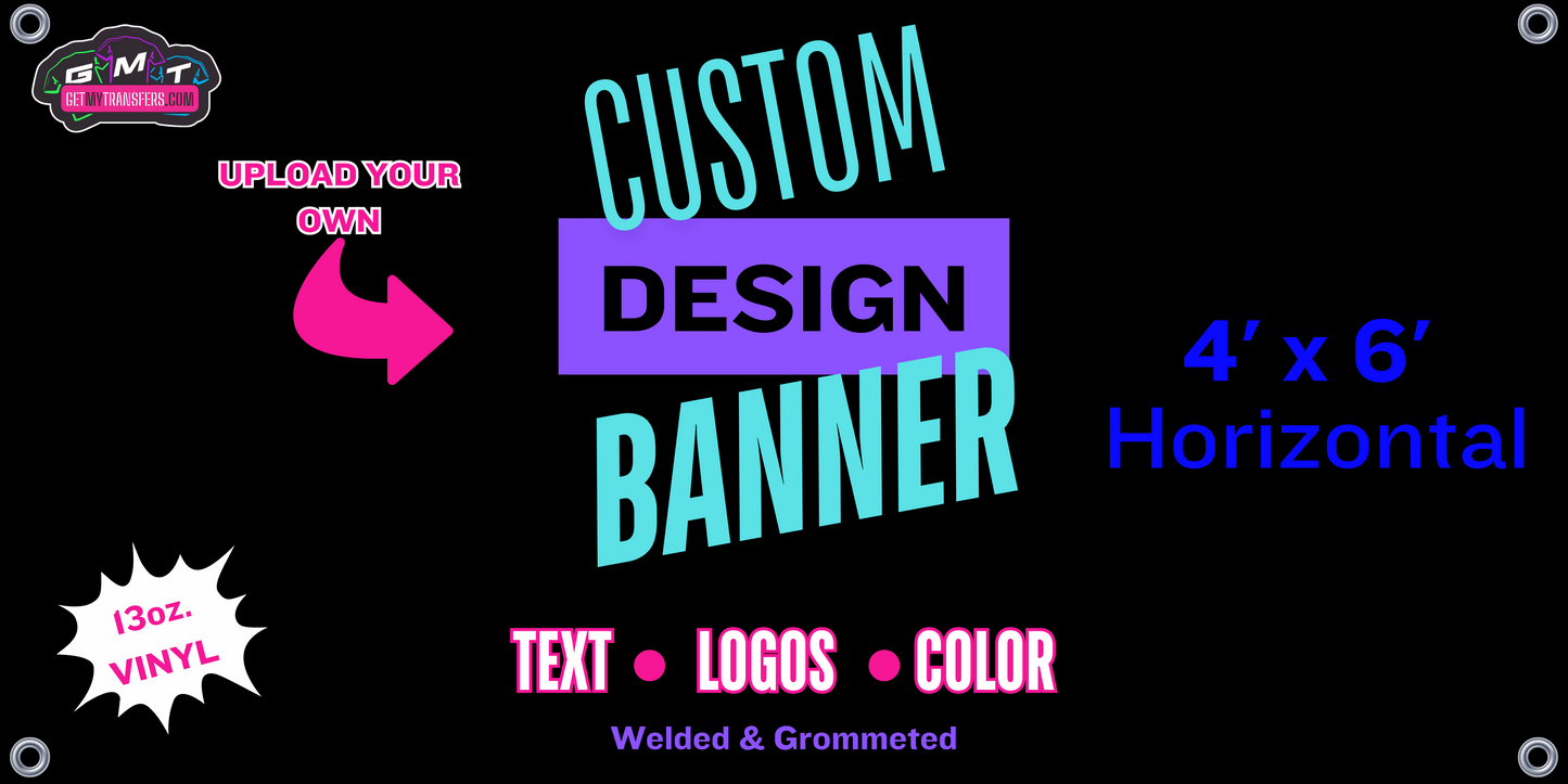 Banners-Most Popular Sizes