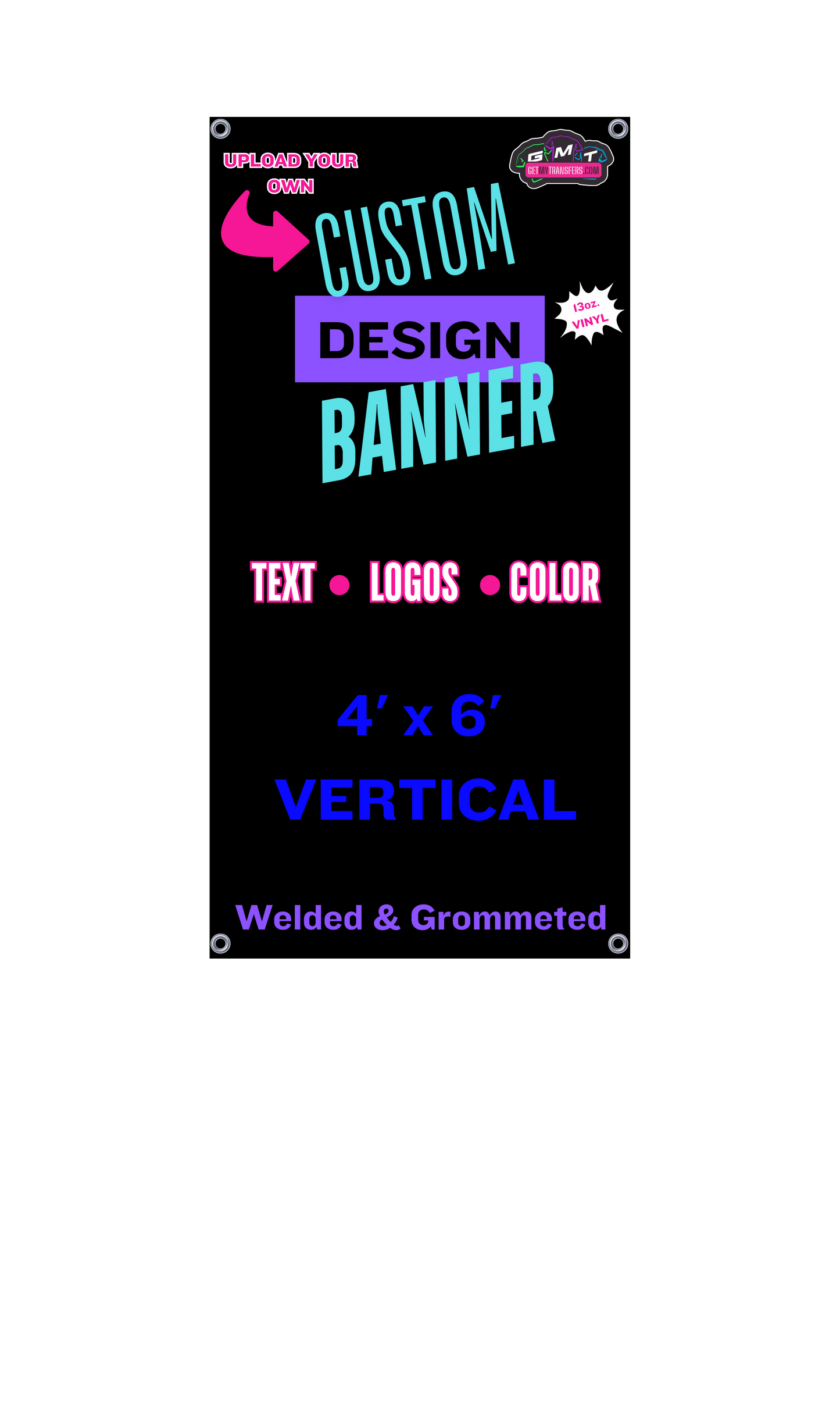 Banners-Most Popular Sizes