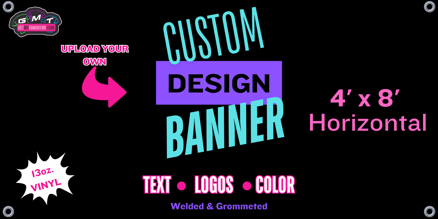 Banners-Most Popular Sizes