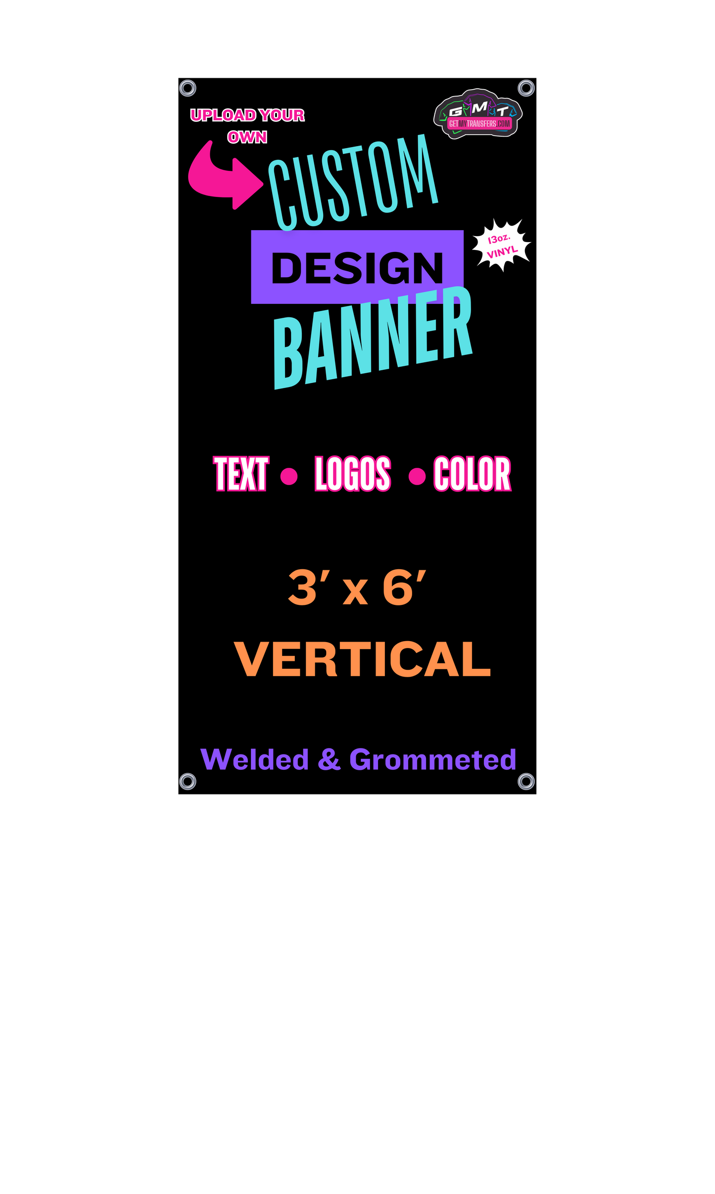 Banners-Most Popular Sizes